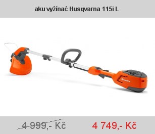 aku vyžínač Husqvarna 115i L aku vyžínač Husqvarna 115i L