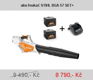 aku foukač STIHL BGA 57 SET+ aku foukač STIHL BGA 57 SET+