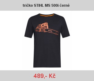 tričko STIHL MS 500i černé tričko STIHL MS 500i černé