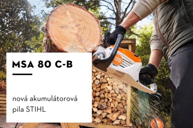 Nová aku pila STIHL MSA 80 C-B - váš všestranný pomocník na zahradě. - foto č. 1