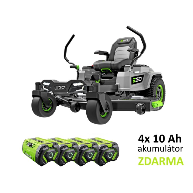 zahradní rider EGO Z6 záběr 132cm