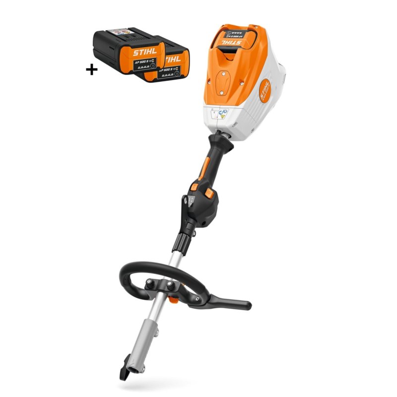 aku kombimotor STIHL KMA 200 R + 2x akumulátor AP 500 S