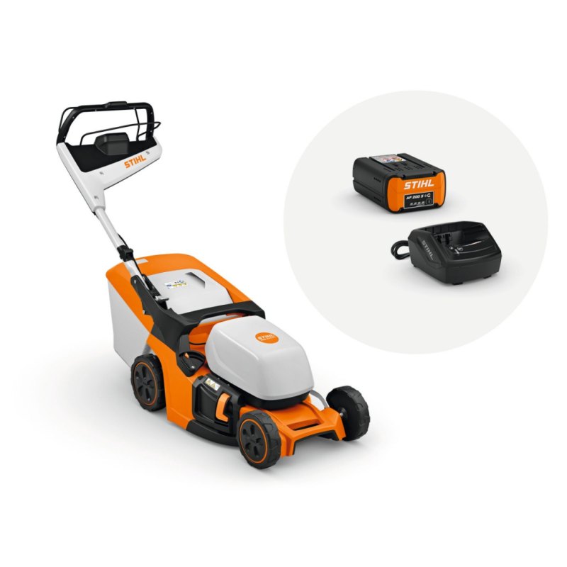 akumulátorová sekačka STIHL RMA 443 PV - SET (AP200S + AL101)