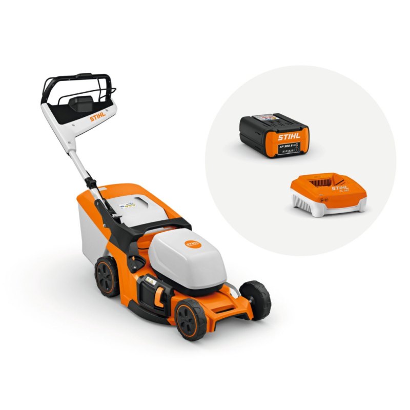 akumulátorová sekačka STIHL RMA 448 PV - SET (AP300S + AL301)