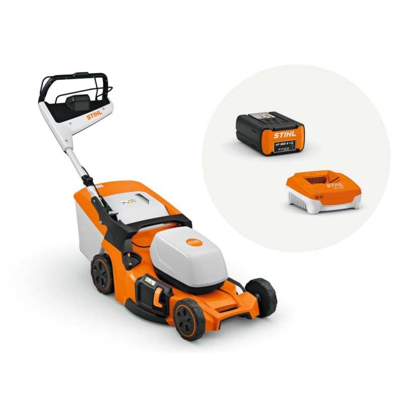 akumulátorová sekačka STIHL RMA 453 PV - SET (AP300S + AL301)