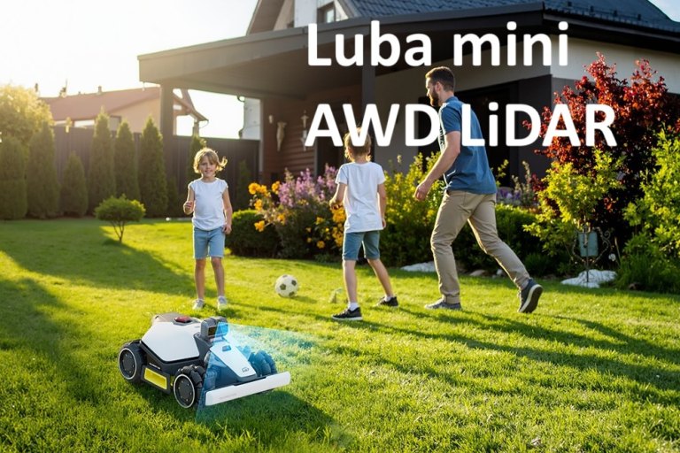 Luba Mini AWD Lidar - nová robotická sekačka firmy Mammotion. - foto č. 1