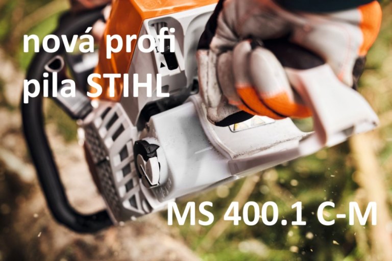 Inovace v profi kategorii: Představujeme profesionální motorovou pilu STIHL MS 400.1 C-M - foto č. 1