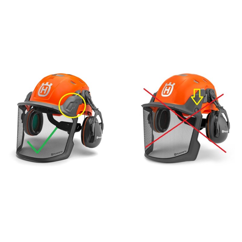 náhradní síťka, štít Husqvarna V300