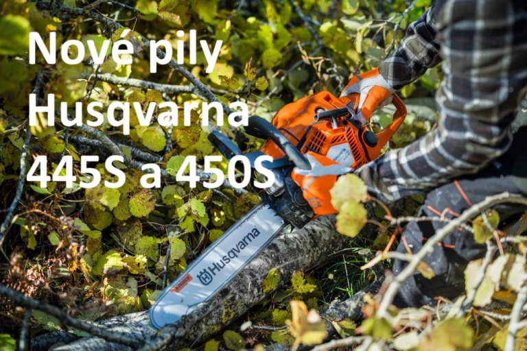Nové pily Husqvarna 445S a 450S posouvají farmářskou třídu na novou úroveň! - foto č. 1