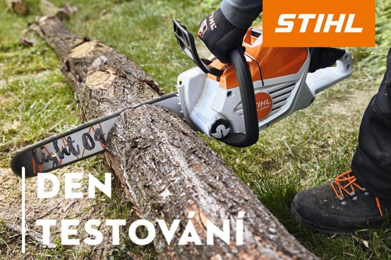 Den testování STIHL - aku program a benzínové pily nejen pro profesionály! - foto č. 1
