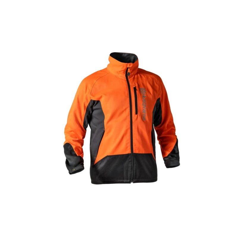 lesnická bunda Husqvarna Classic na práci v lese