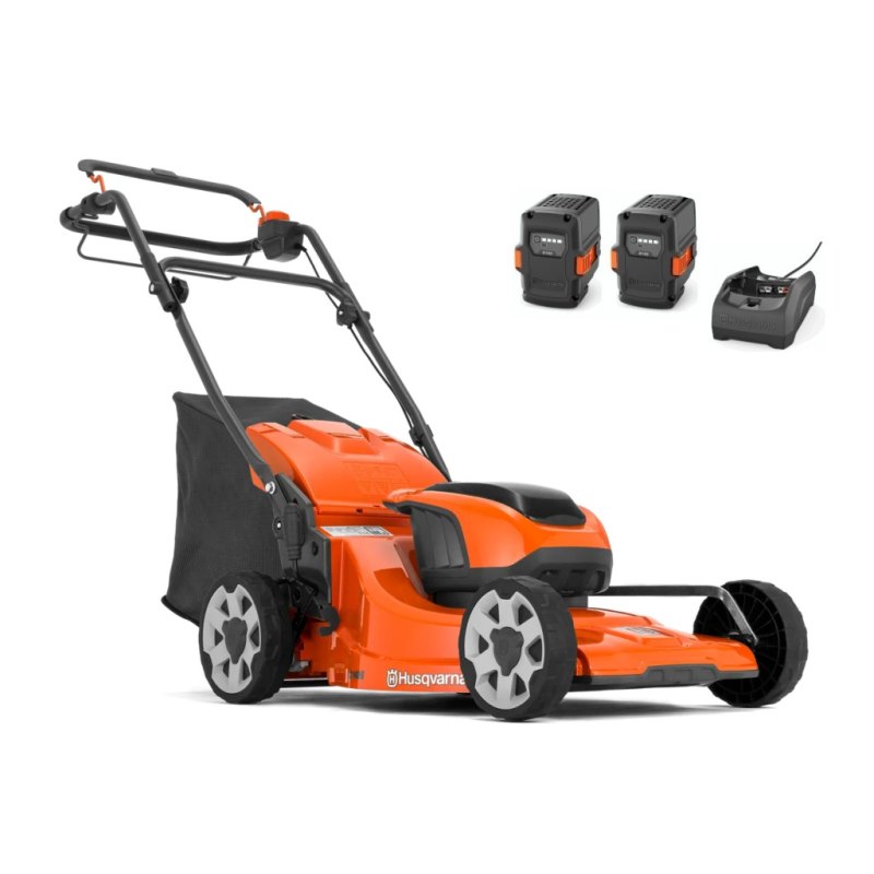 akumulátorová sekačka Husqvarna LC 142i S kit (2x B140 + C80)