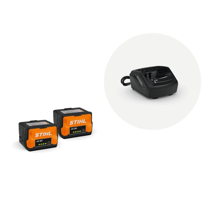 starter set STIHL AK 20 Plus (2x AK 20 + AL101)