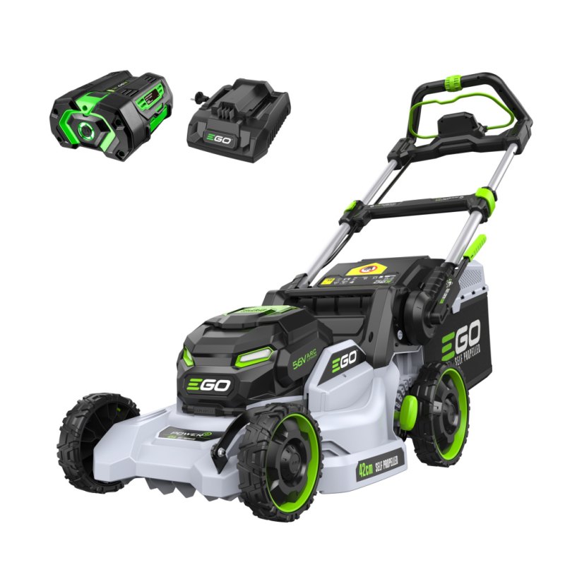 aku sekačka EGO LM1712E-SP - SET (BA2242T + CH3200E)