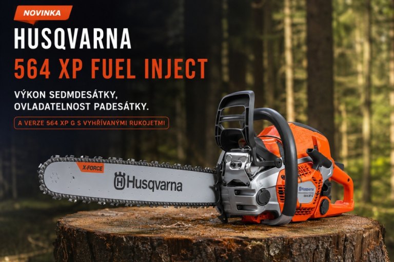 Husqvarna 564 XP Fuel Inject a 564 XP G: Nová éra profesionálních řetězových pil. - foto č. 1