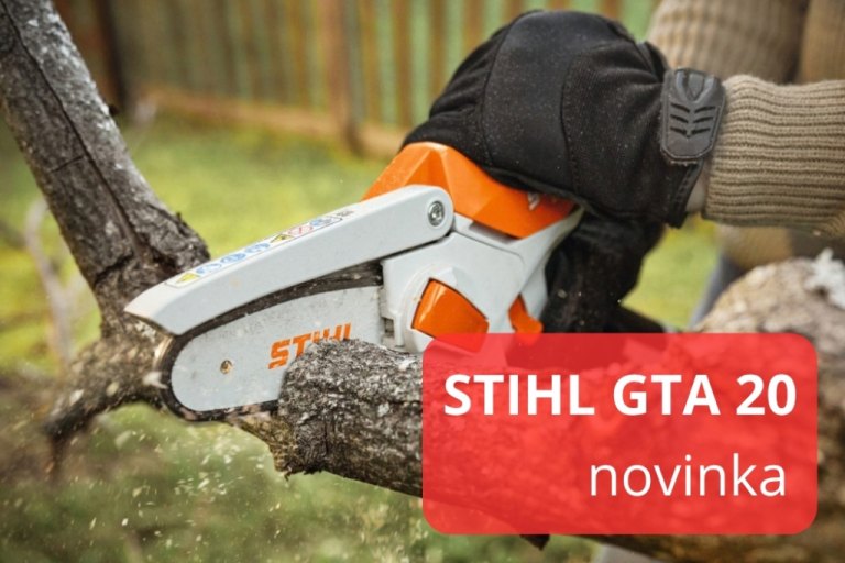 STIHL GTA 20: Nová aku minipila, která navazuje na oblíbenou GTA 26 - foto č. 1