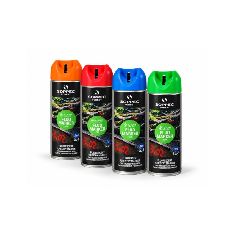 značkovací sprej SOPPEC Fluo Marker, 500 ml